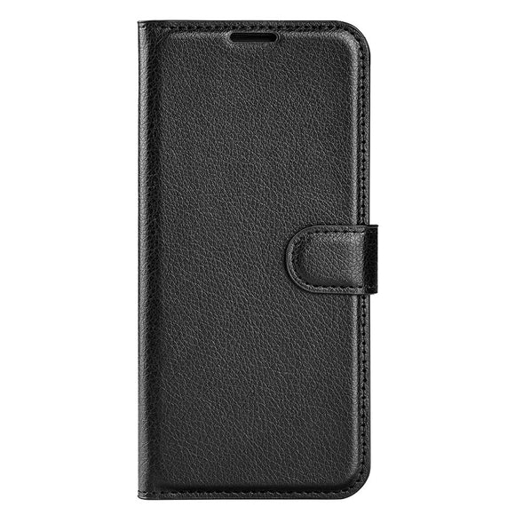 EIDERWOOD Google Pixel 9 Pro XL Litchi Læder Cover m. Pung - Sort