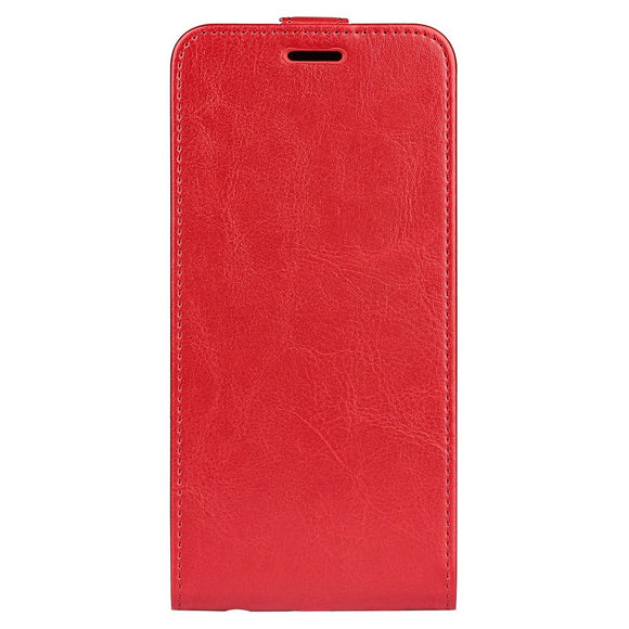 EIDERWOOD Xiaomi 14 Ultra Vertikalt Læder Cover m. Kortholder - Rød