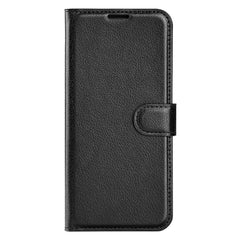 EIDERWOOD Asus Zenfone 11 Ultra Litchi Læder Flip Cover m. Pung - Sort
