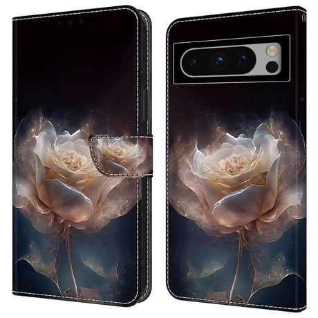 EIDERWOOD Google Pixel 9 Pro XL Læder Cover m. Pung & Ståfunktion - Pæon