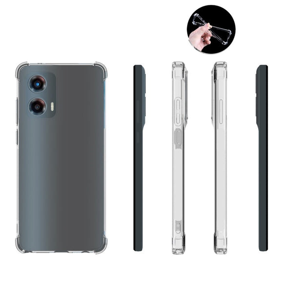 EIDERWOOD Motorola Moto G Stylus 5G (2024) Fleksibel Plastik Cover - Gennemsigtig