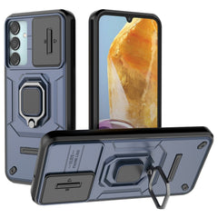 EIDERWOOD Samsung Galaxy M15 (5G) Håndværker Cover m. Magnetisk Kickstand & Cam Slider - Blå