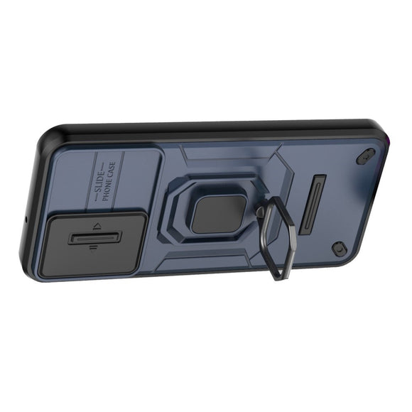 EIDERWOOD Samsung Galaxy M15 (5G) Håndværker Cover m. Magnetisk Kickstand & Cam Slider - Blå
