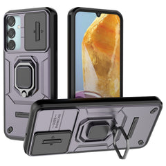 EIDERWOOD Samsung Galaxy M15 (5G) Håndværker Cover m. Magnetisk Kickstand & Cam Slider - Lilla