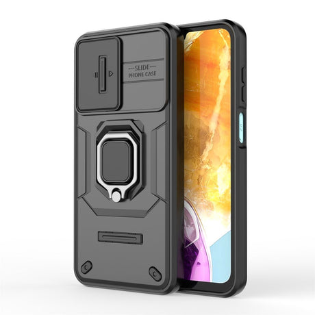 EIDERWOOD Samsung Galaxy M15 (5G) Håndværker Cover m. Magnetisk Kickstand & Cam Slider - Sort