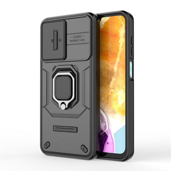 EIDERWOOD Samsung Galaxy M15 (5G) Håndværker Cover m. Magnetisk Kickstand & Cam Slider - Sort