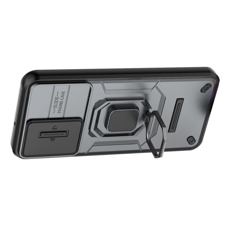 EIDERWOOD Samsung Galaxy M15 (5G) Håndværker Cover m. Magnetisk Kickstand & Cam Slider - Grå