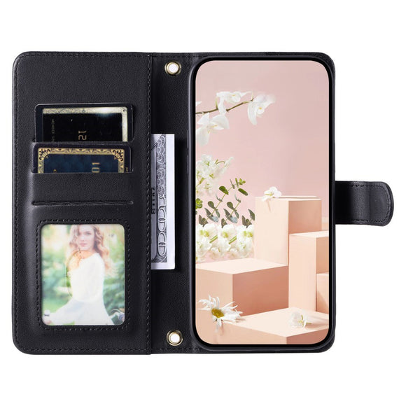 EIDERWOOD OnePlus Nord N30 SE (5G) / OPPO A79 (5G) / A2 (5G) Læder Flip Cover m. Strop & Crossbody Taske Funktion - Sort