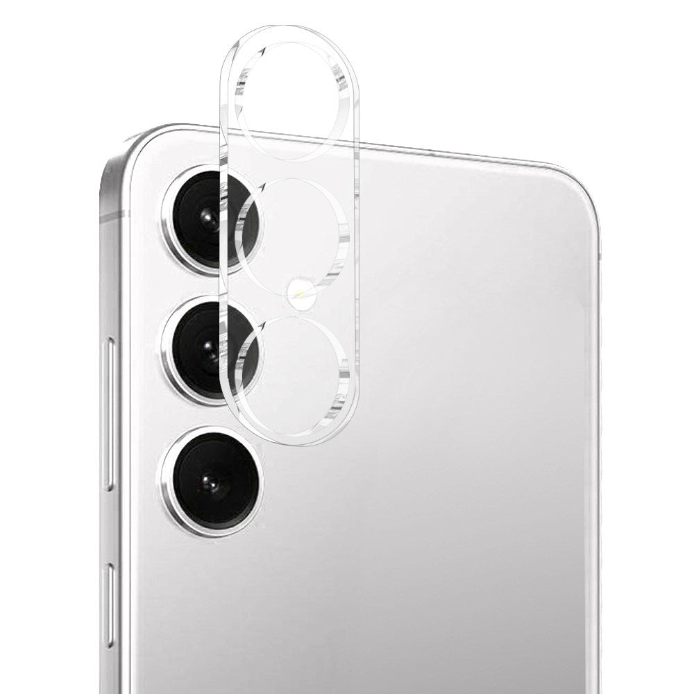 NORTHJO Samsung Galaxy S24 | 3-i-1 360° Beskyttelsessæt m. Cover | Skærmbeskyttelse | Kameralinsebeskyttelse - Gennemsigtig