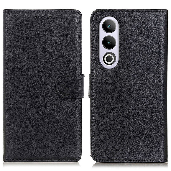 EIDERWOOD OnePlus Nord CE4 (5G) Litchi Læder Cover m. Pung - Sort