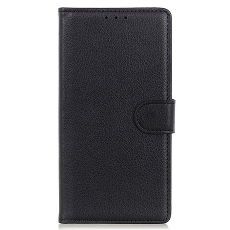 EIDERWOOD OnePlus Nord CE4 (5G) Litchi Læder Cover m. Pung - Sort