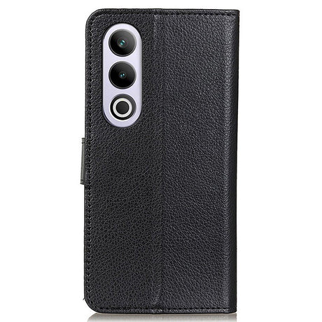 EIDERWOOD OnePlus Nord CE4 (5G) Litchi Læder Cover m. Pung - Sort