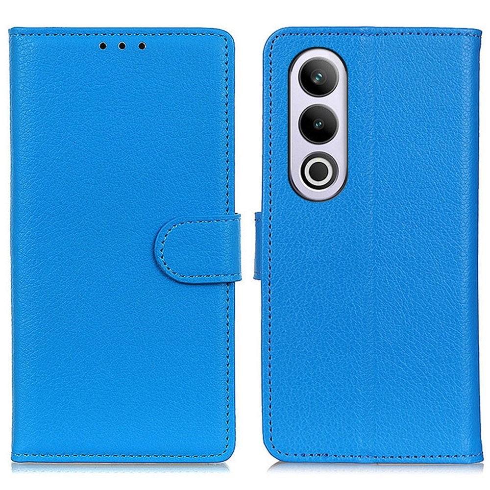 EIDERWOOD OnePlus Nord CE4 (5G) Litchi Læder Cover m. Pung - Blå