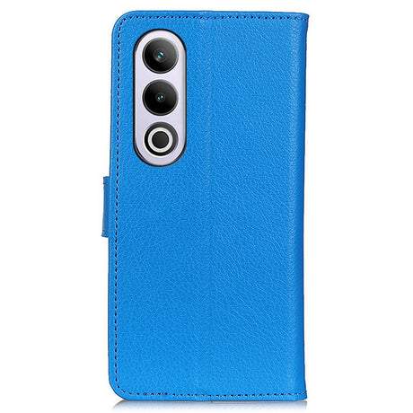 EIDERWOOD OnePlus Nord CE4 (5G) Litchi Læder Cover m. Pung - Blå
