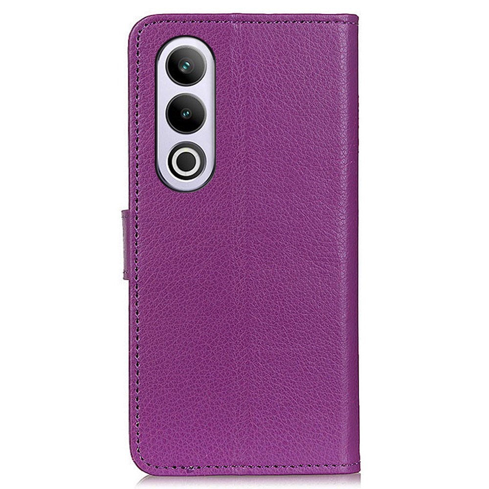 EIDERWOOD OnePlus Nord CE4 (5G) Litchi Læder Cover m. Pung - Lilla