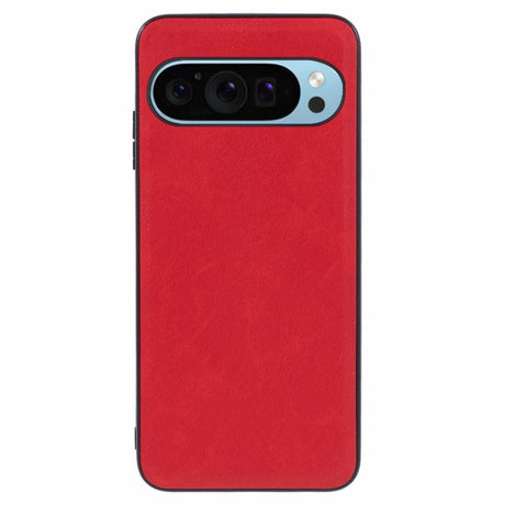 EIDERWOOD Google Pixel 9 Pro XL Læderbelagt Plastik Cover - Rød