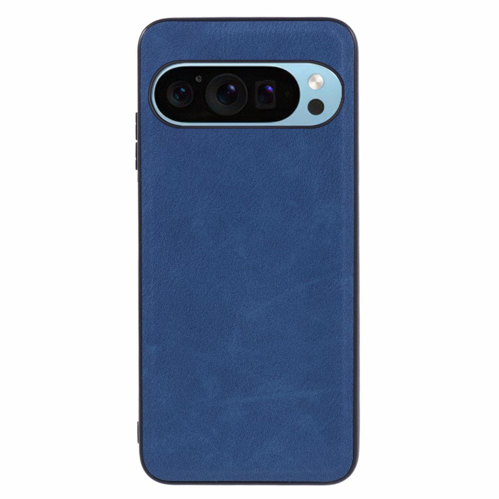 EIDERWOOD Google Pixel 9 Pro XL Læderbelagt Plastik Cover - Blå