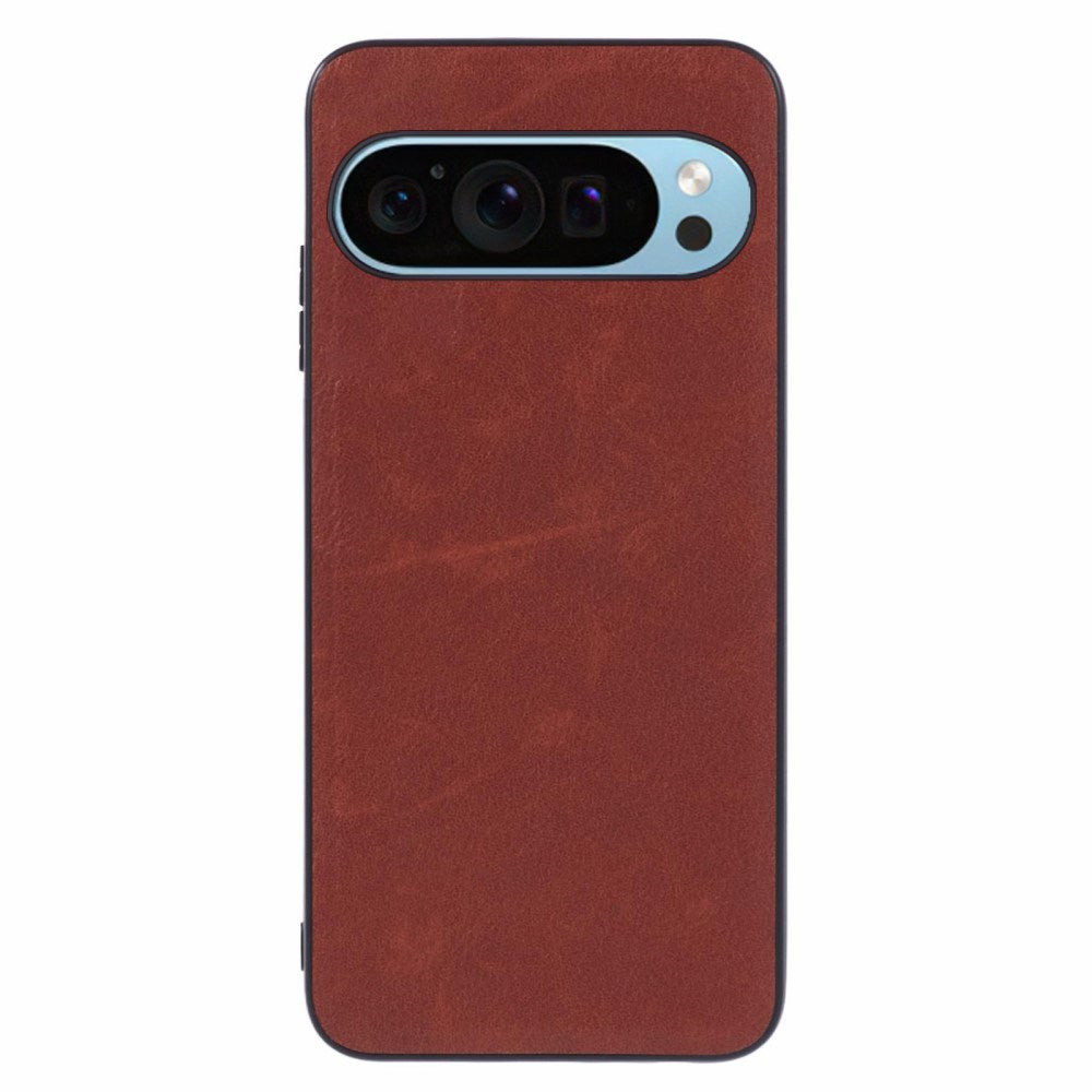 EIDERWOOD Google Pixel 9 Pro XL Læderbelagt Plastik Cover - Brun
