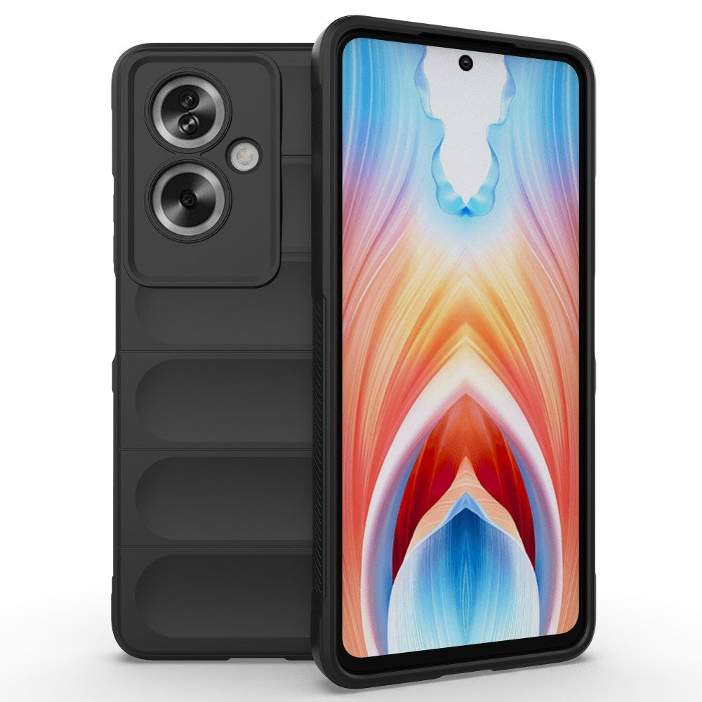 EIDERWOOD OPPO A79 (5G) / A2 (5G) Fleksibelt Plastik Cover - Sort