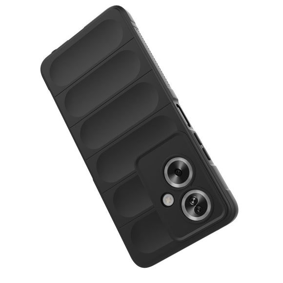 EIDERWOOD OPPO A79 (5G) / A2 (5G) Fleksibelt Plastik Cover - Sort