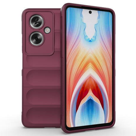 EIDERWOOD OPPO A79 (5G) / A2 (5G) Fleksibelt Plastik Cover - Vinrød