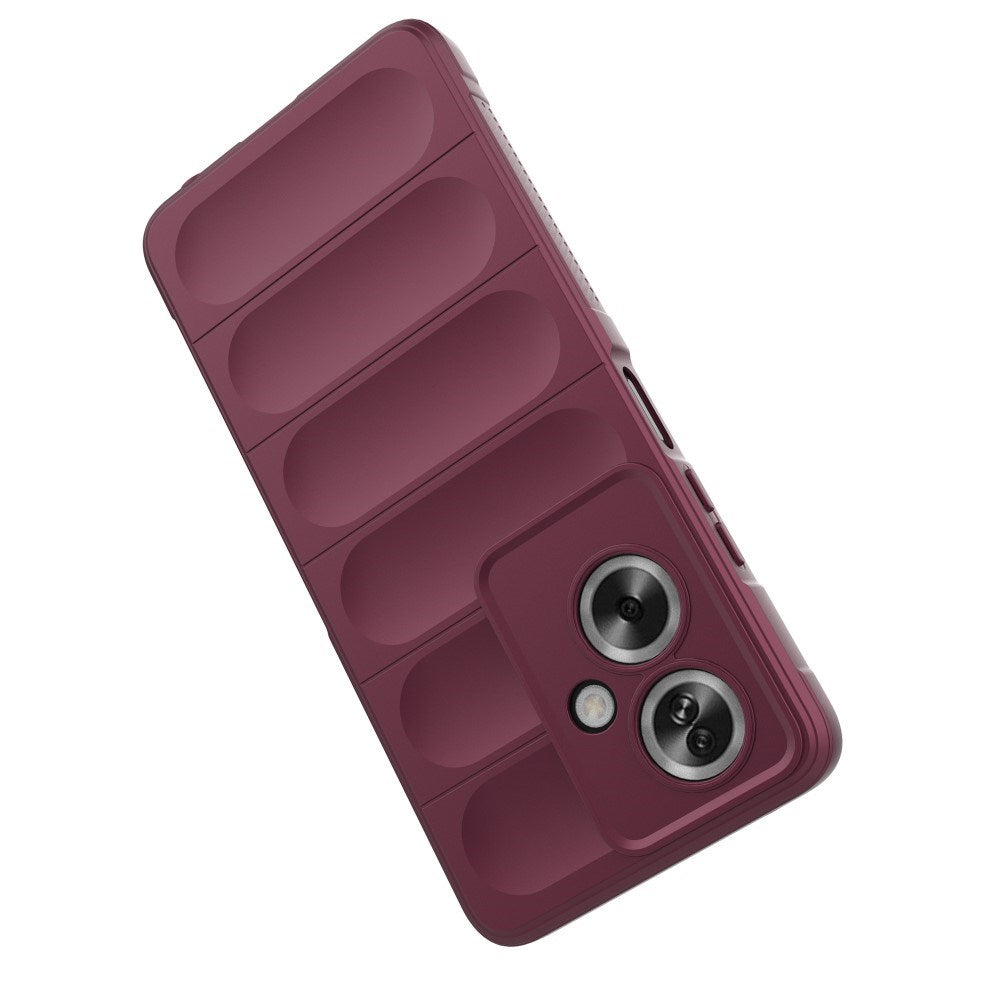EIDERWOOD OPPO A79 (5G) / A2 (5G) Fleksibelt Plastik Cover - Vinrød
