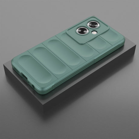 EIDERWOOD OPPO A79 (5G) / A2 (5G) Fleksibelt Plastik Cover - Grøn