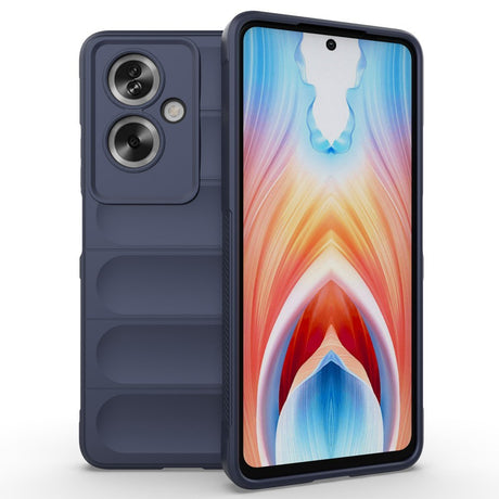 EIDERWOOD OPPO A79 (5G) / A2 (5G) Fleksibelt Plastik Cover - Mørkeblå