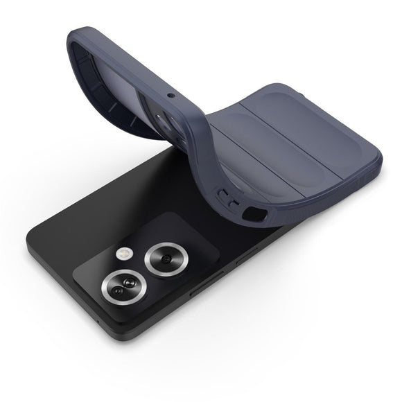 EIDERWOOD OPPO A79 (5G) / A2 (5G) Fleksibelt Plastik Cover - Mørkeblå