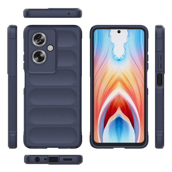 EIDERWOOD OPPO A79 (5G) / A2 (5G) Fleksibelt Plastik Cover - Mørkeblå