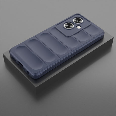 EIDERWOOD OPPO A79 (5G) / A2 (5G) Fleksibelt Plastik Cover - Mørkeblå