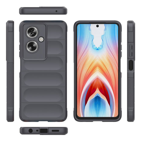 EIDERWOOD OPPO A79 (5G) / A2 (5G) Fleksibelt Plastik Cover - Grå