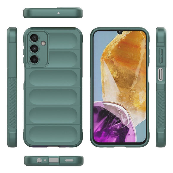 EIDERWOOD Samsung Galaxy M15 (5G) Fleksibelt Plastik Cover - Grøn