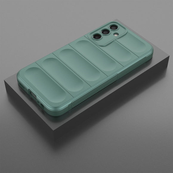 EIDERWOOD Samsung Galaxy M15 (5G) Fleksibelt Plastik Cover - Grøn