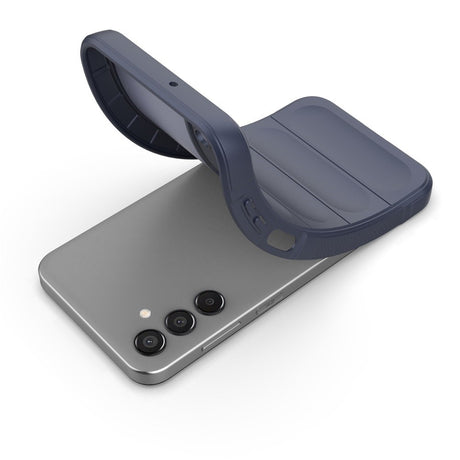EIDERWOOD Samsung Galaxy M15 (5G) Fleksibelt Plastik Cover - Mørkeblå