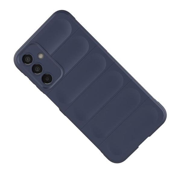 EIDERWOOD Samsung Galaxy M15 (5G) Fleksibelt Plastik Cover - Mørkeblå