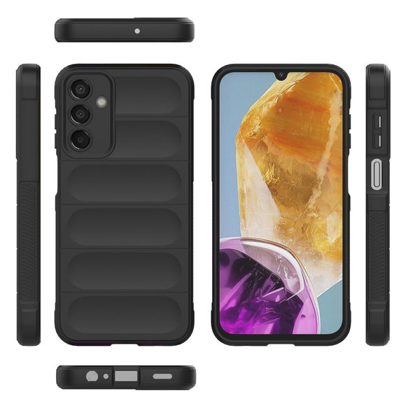 EIDERWOOD Samsung Galaxy M15 (5G) Fleksibelt Plastik Cover - Sort