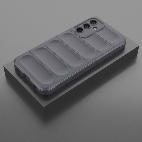 EIDERWOOD Samsung Galaxy M15 (5G) Fleksibelt Plastik Cover - Mørkegrå