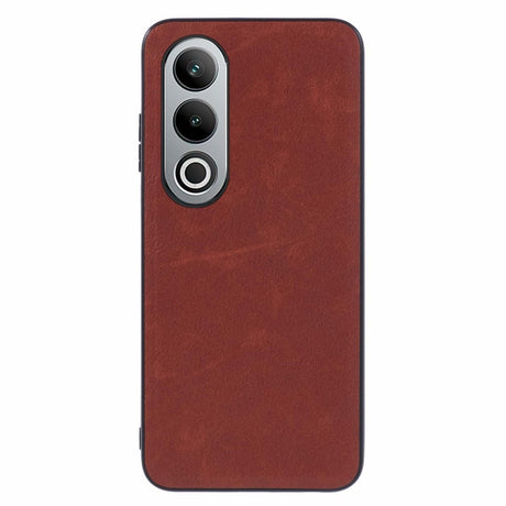 EIDERWOOD OnePlus Nord CE4 (5G) Hybrid Plastik Læderbelagt Cover - Brun
