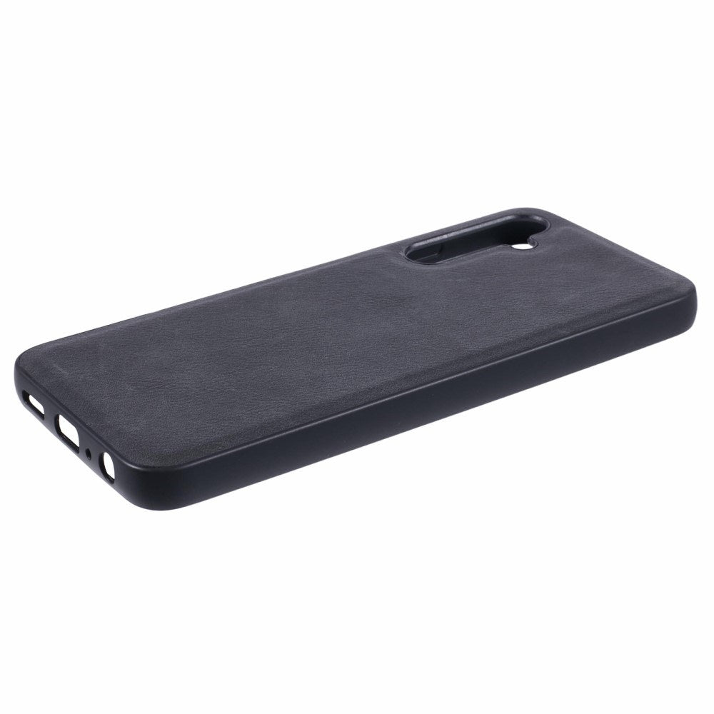 EIDERWOOD Nothing Phone (2a) / (2a) Plus Kunstlæder Cover m. Fleksibel Plastik Kanter - Sort