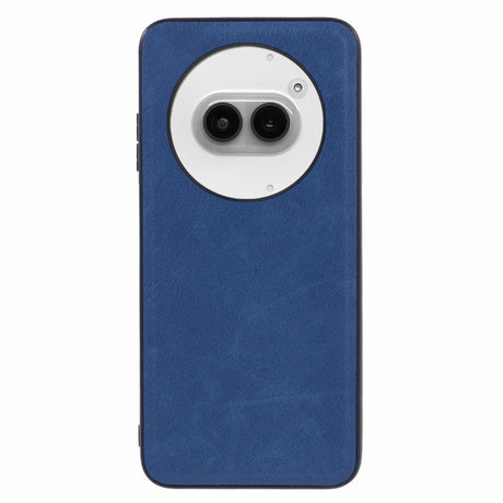 EIDERWOOD Nothing Phone (2a) / (2a) Plus Kunstlæder Cover m. Fleksibel Plastik Kanter - Blå
