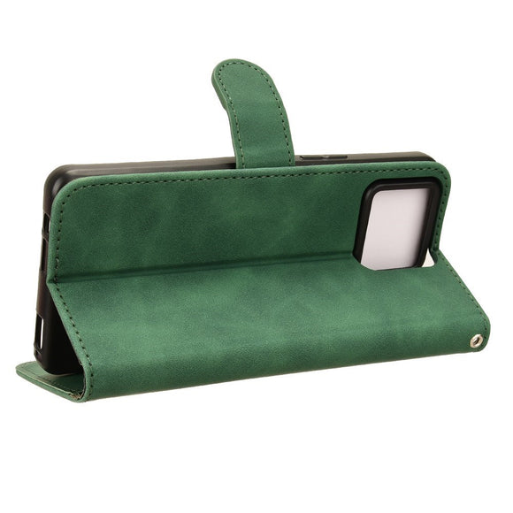 EIDERWOOD Asus Zenfone 11 Ultra Læder Cover m. Pung & Ståfunktion - Grøn
