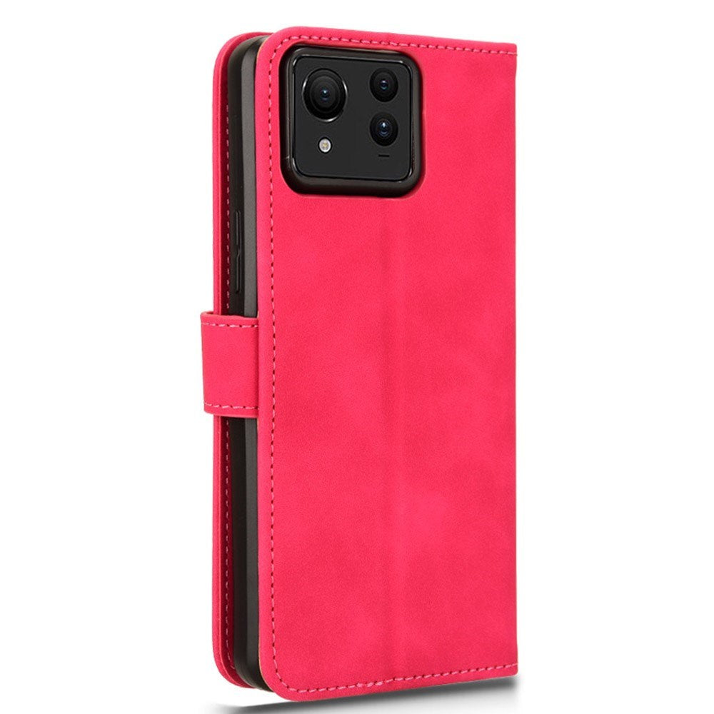 EIDERWOOD Asus Zenfone 11 Ultra Læder Cover m. Pung & Ståfunktion - Pink