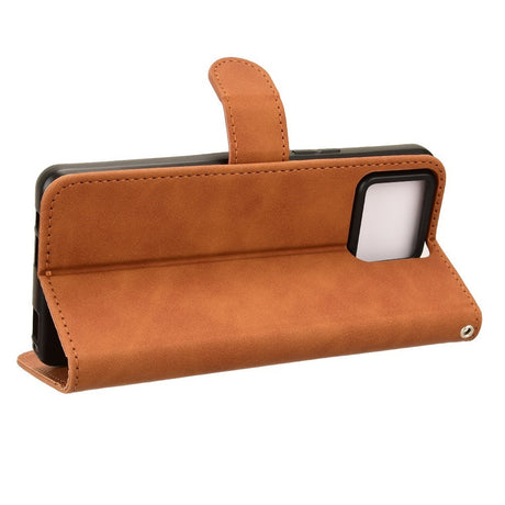EIDERWOOD Asus Zenfone 11 Ultra Læder Cover m. Pung & Ståfunktion - Brun