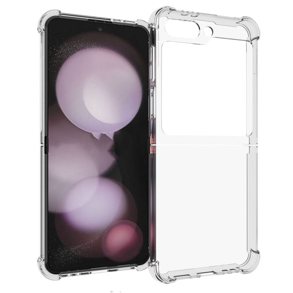 EIDERWOOD Samsung Galaxy Z Flip7 FE / Flip6 Fleksibel Plastik Cover - Gennemsigtig