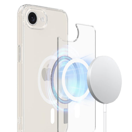 EIDERWOOD iPhone 17e / 16e MagSafe-Kompatibelt Fleksibelt Plast Cover - Gennemsigtigt