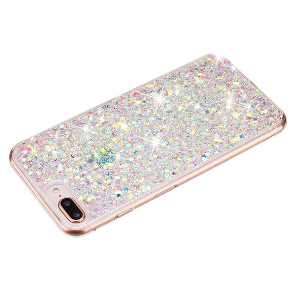 EIDERWOOD iPhone 8 Plus / 7 Plus / 6 (s) Plus Glitter Cover - Hvid