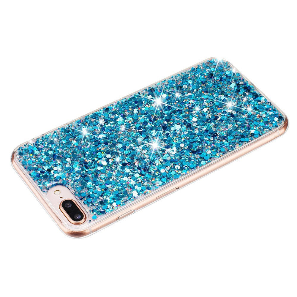 EIDERWOOD iPhone 8 Plus / 7 Plus / 6 (s) Plus Glitter Cover - Blå