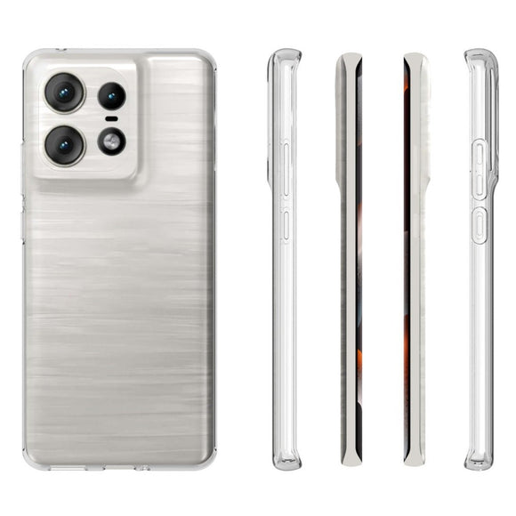 EIDERWOOD Motorola Edge 50 Pro Fleksibel Plastik Cover - Gennemsigtig