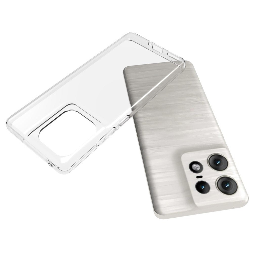 EIDERWOOD Motorola Edge 50 Pro Fleksibel Plastik Cover - Gennemsigtig
